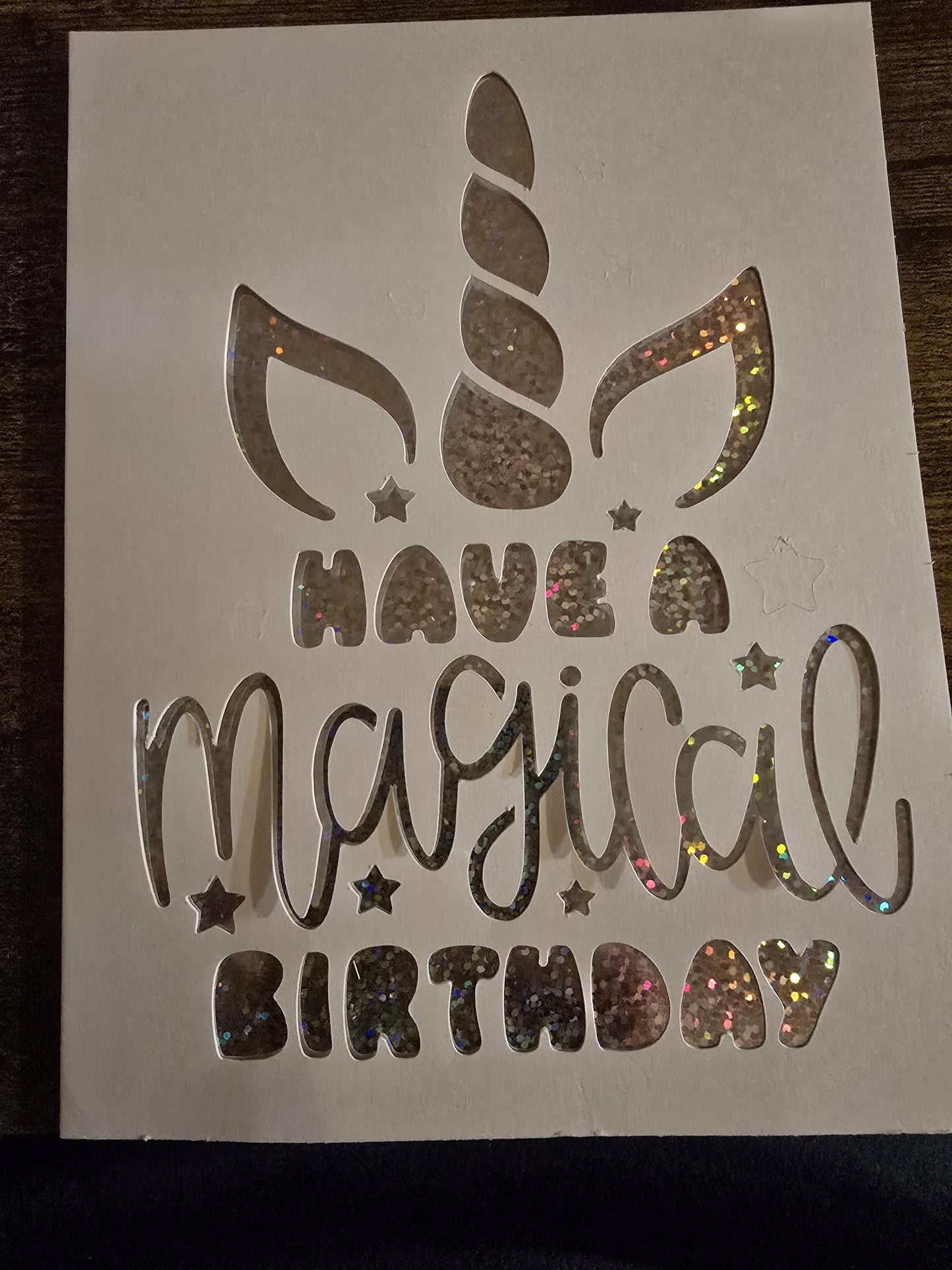 Unicorn Magical Birthday Card