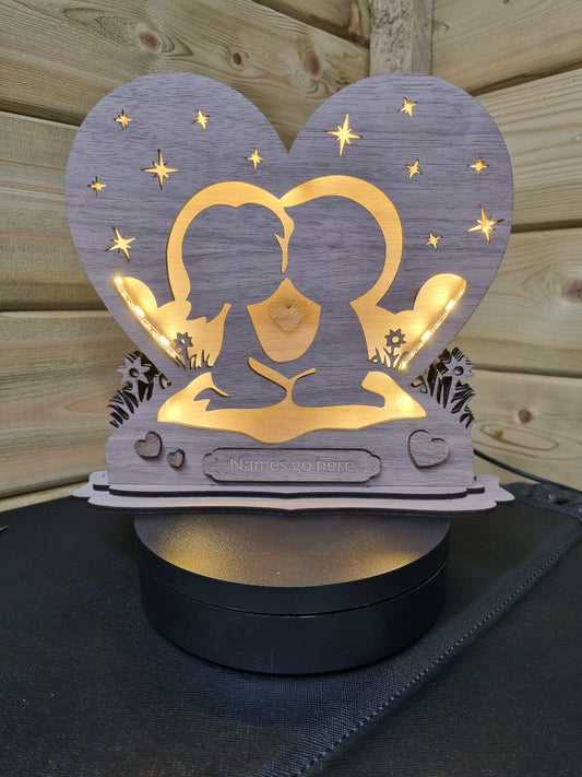 Love Couple LED Light