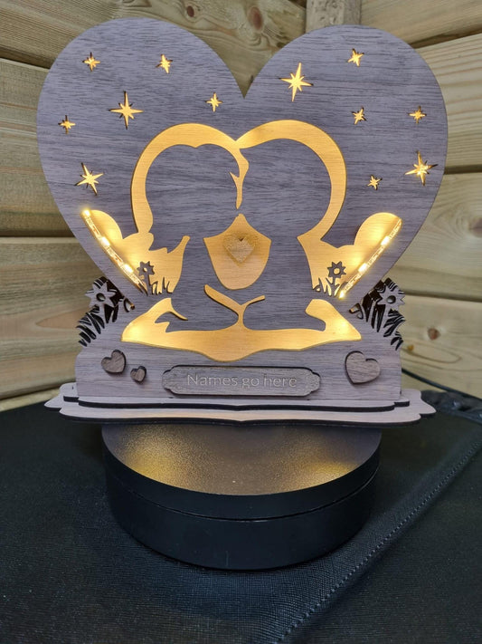 Love Couple LED Light