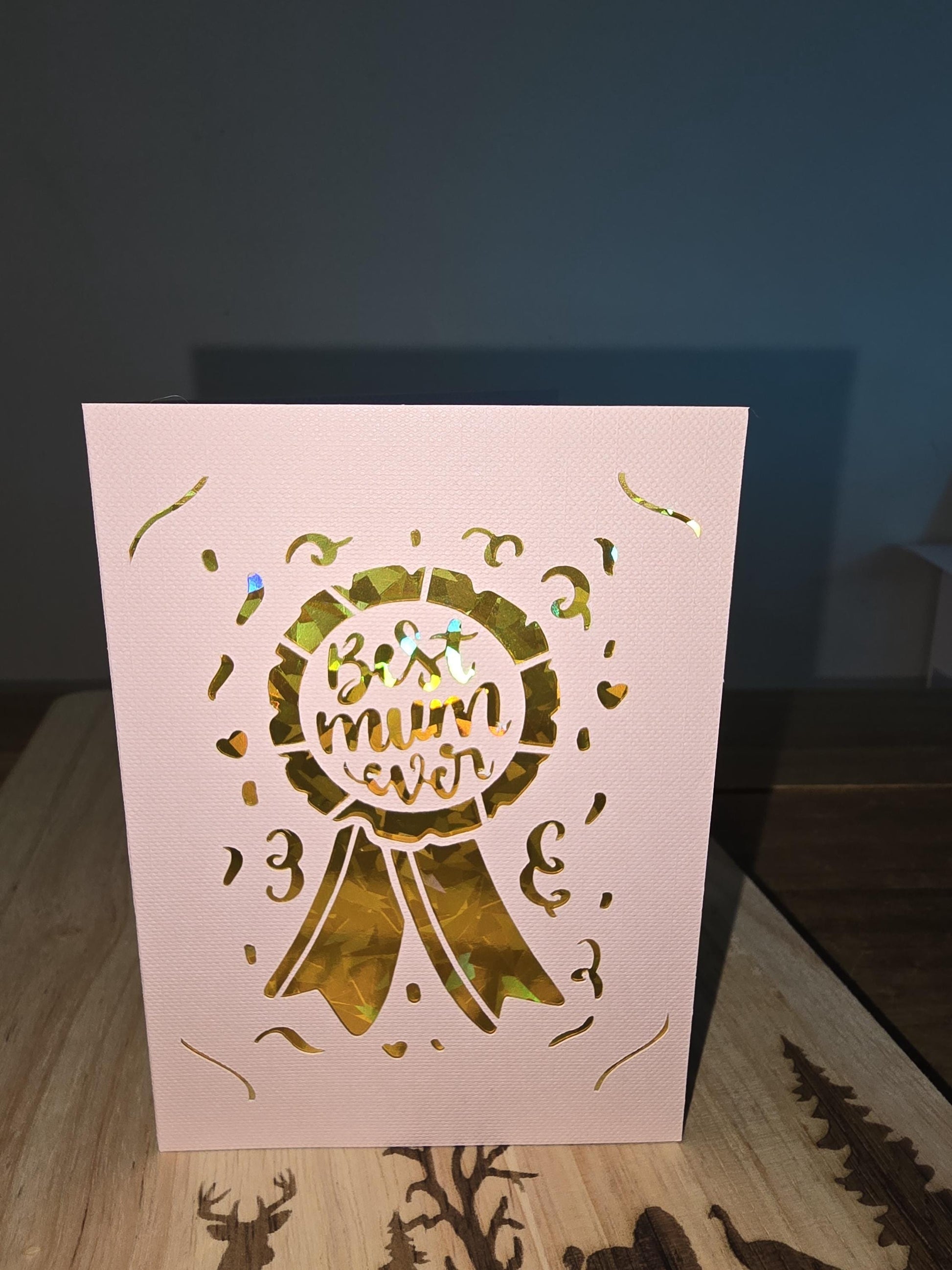 Best Mum Handmade Card
