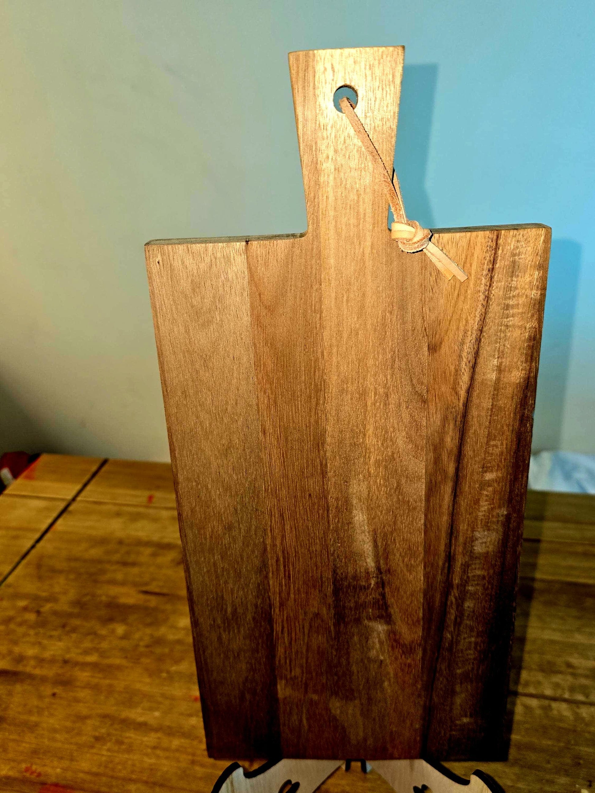 Take it or leave it personalised wooden Acacia Chopping board