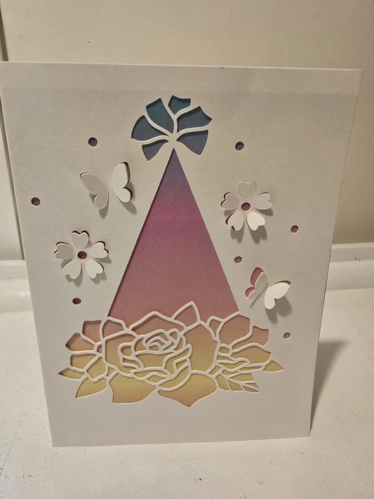 Celebration butterfly Card