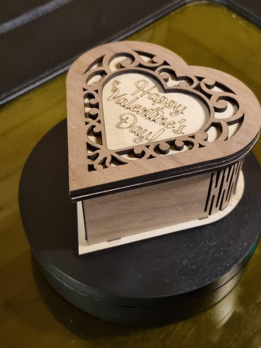 Personalise Heart Sweet Box