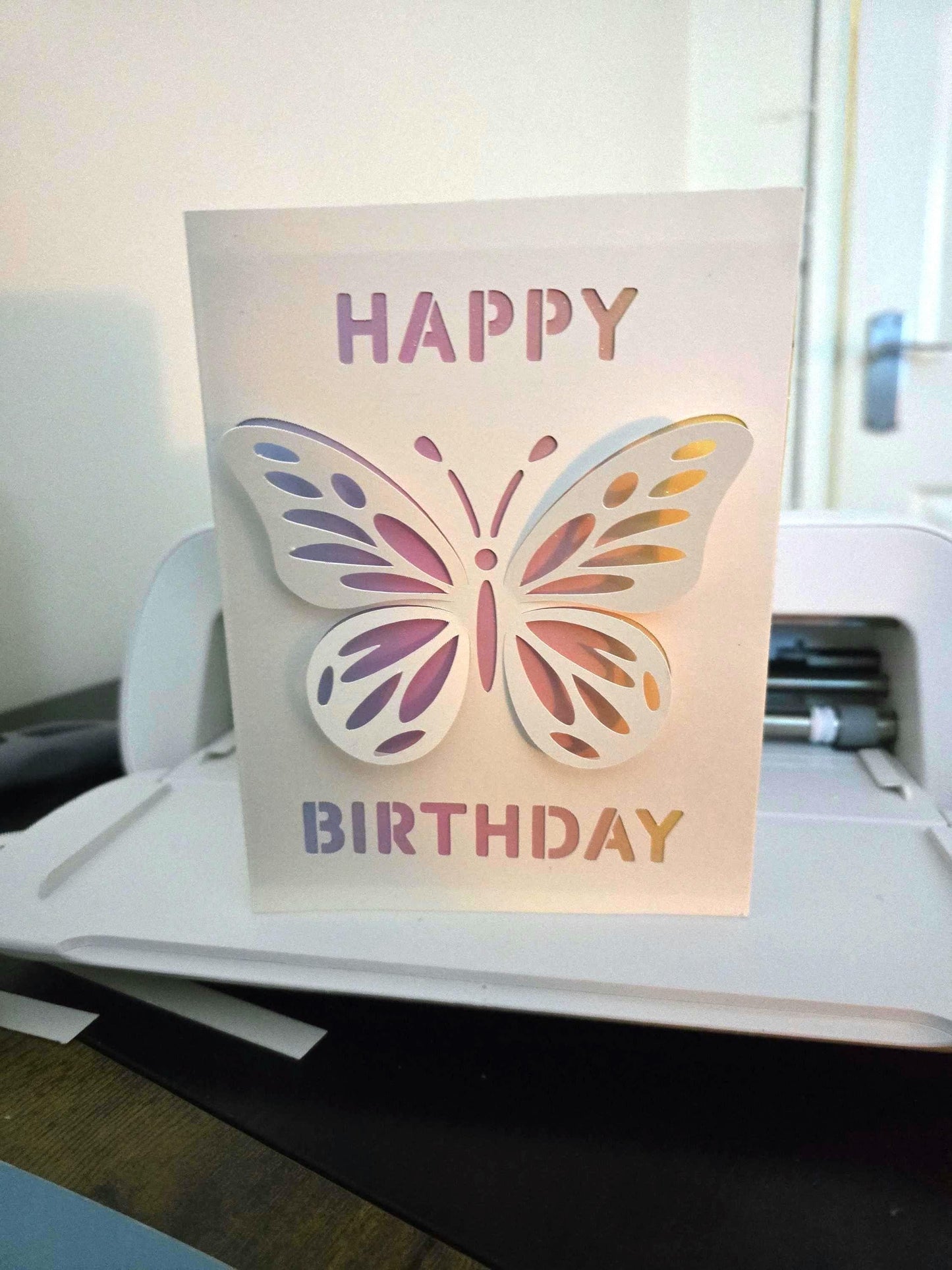 Butterfly Birthday Card