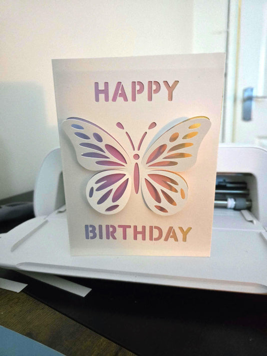 Butterfly Birthday Card