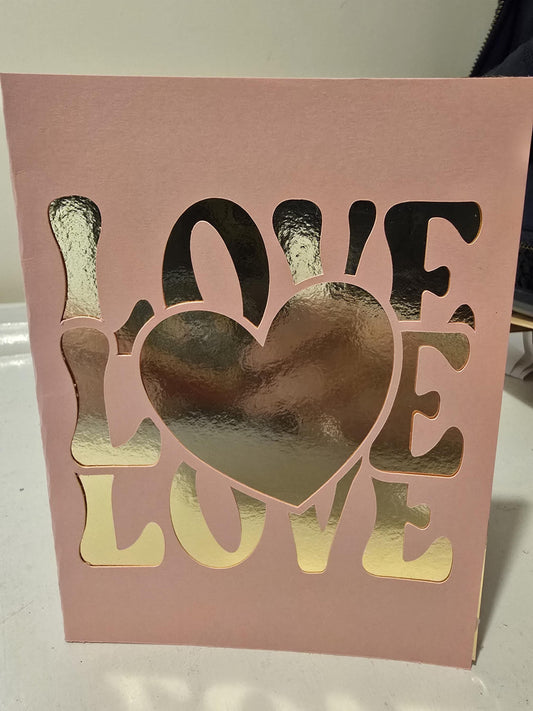Handmade with Love Card