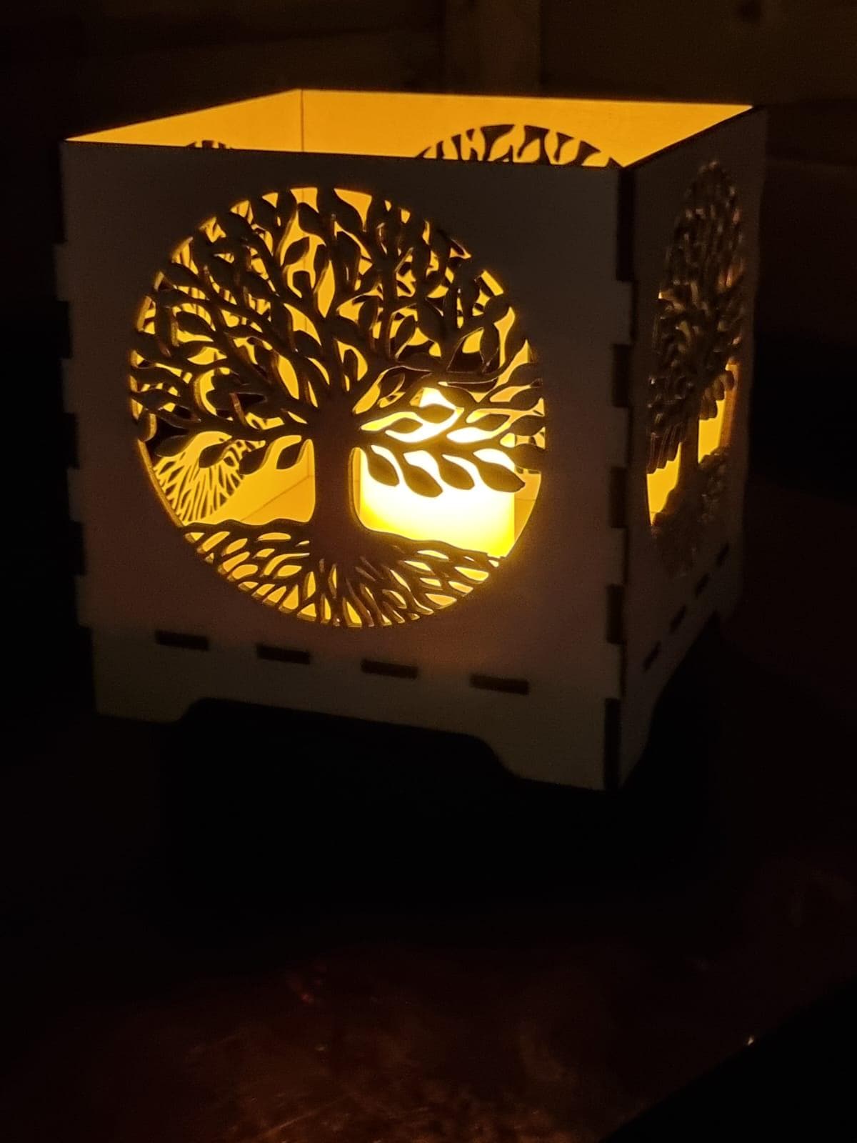 Tree of Life LED Wooden Light