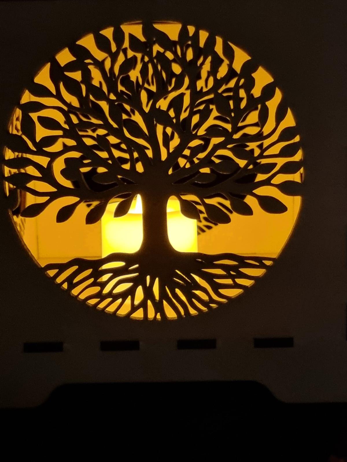 Tree of Life LED Wooden Light
