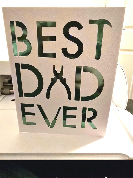 Best Dad Ever Birthday Card