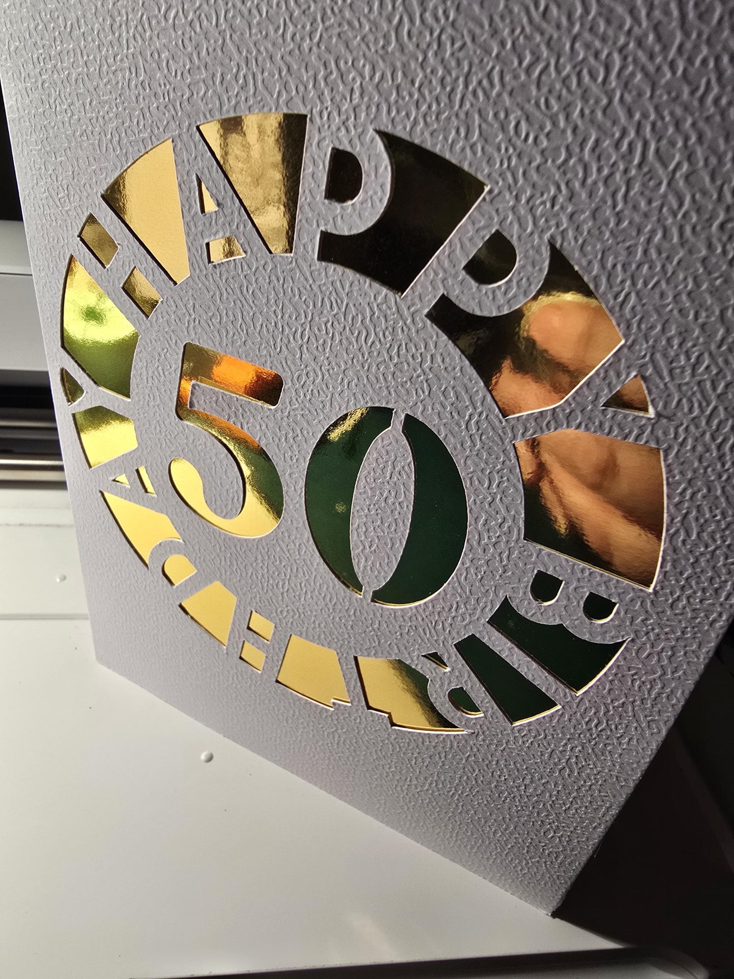 Happy 50th Birthday Card