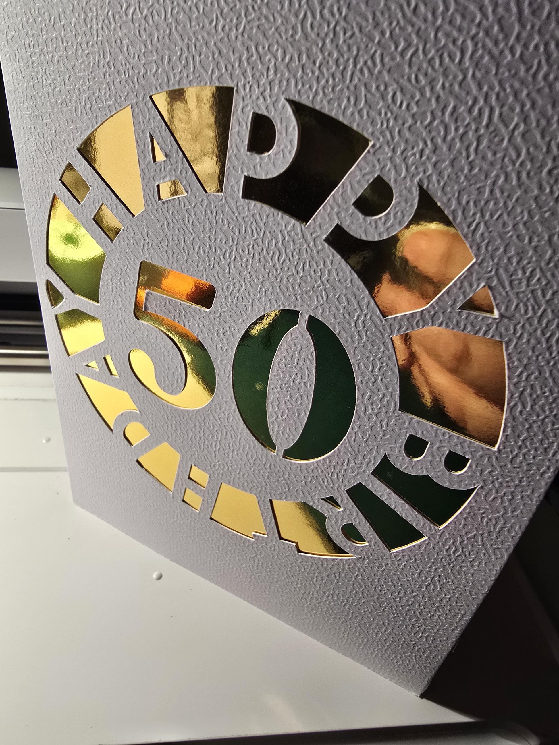 Happy 50th Birthday Card