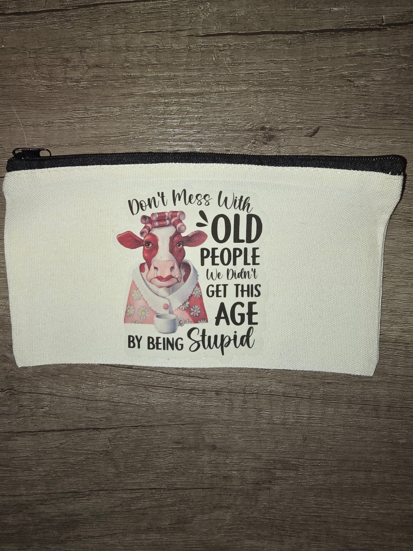 Udderly Fabulous Makeup Bags 🐄💄 | Funny Quotes & Moo-tivational Style!