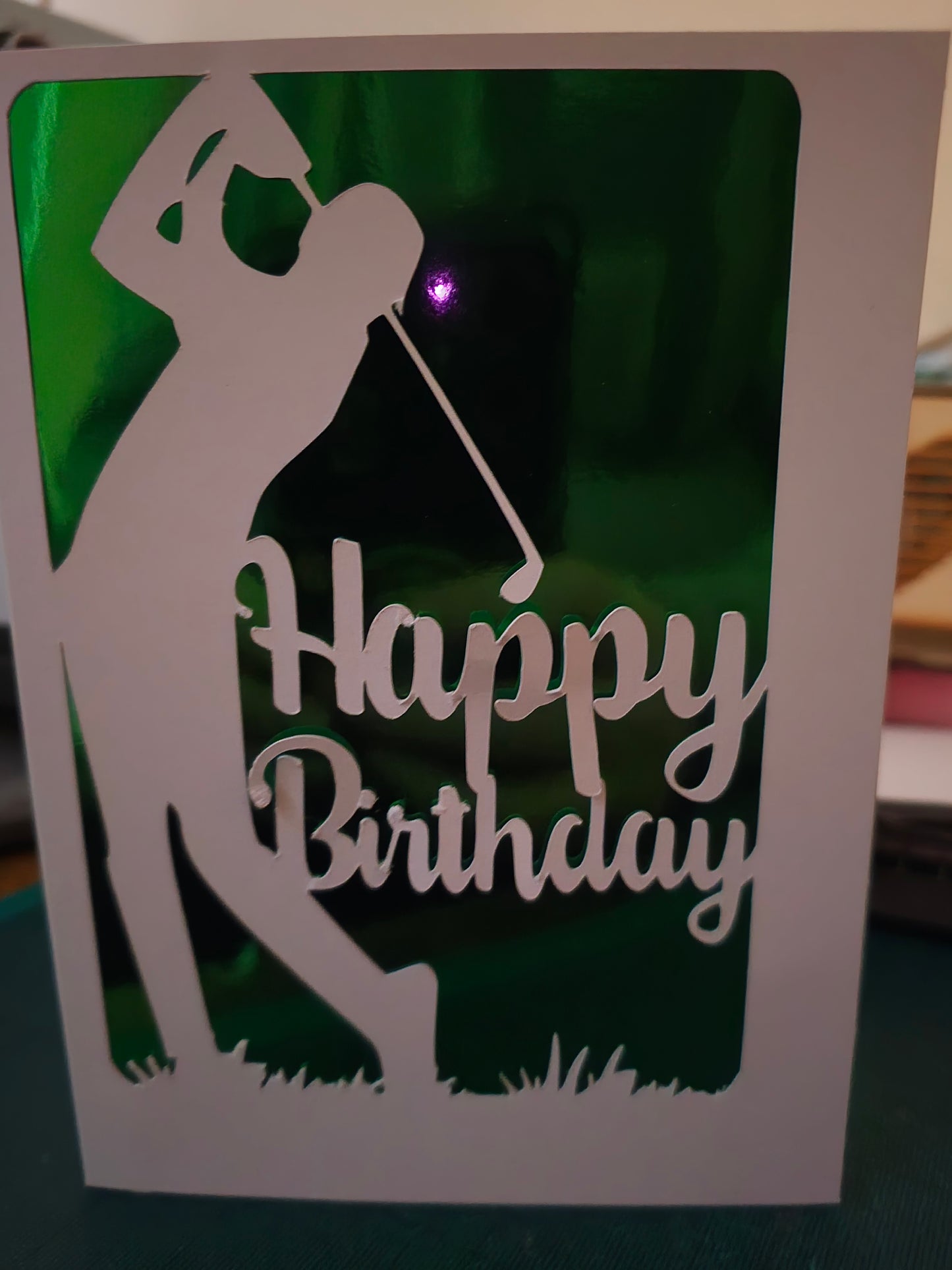 Happy Birthday Golf Card