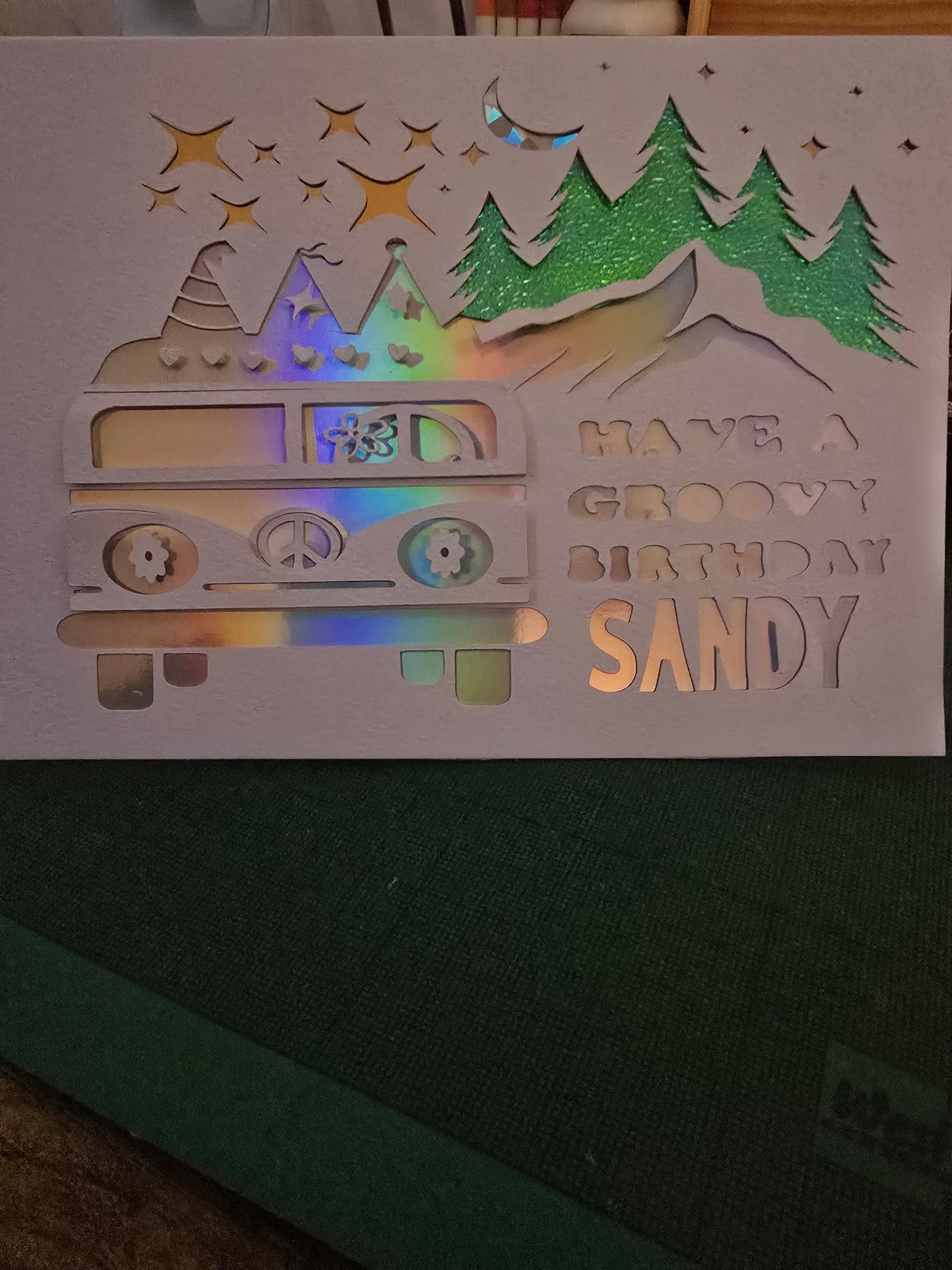 Have a Groovy Birthday Personalise Card