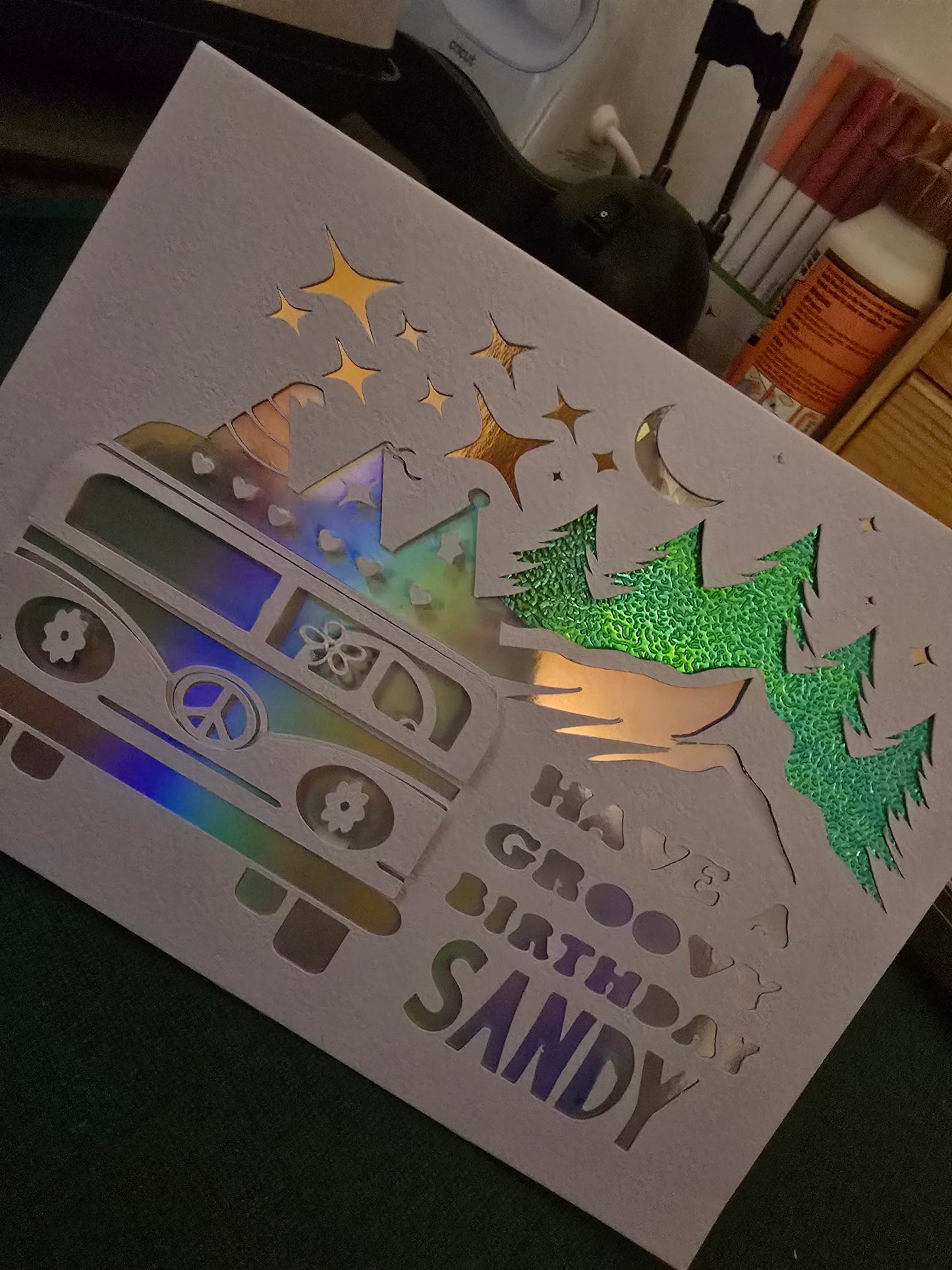 Have a Groovy Birthday Personalise Card