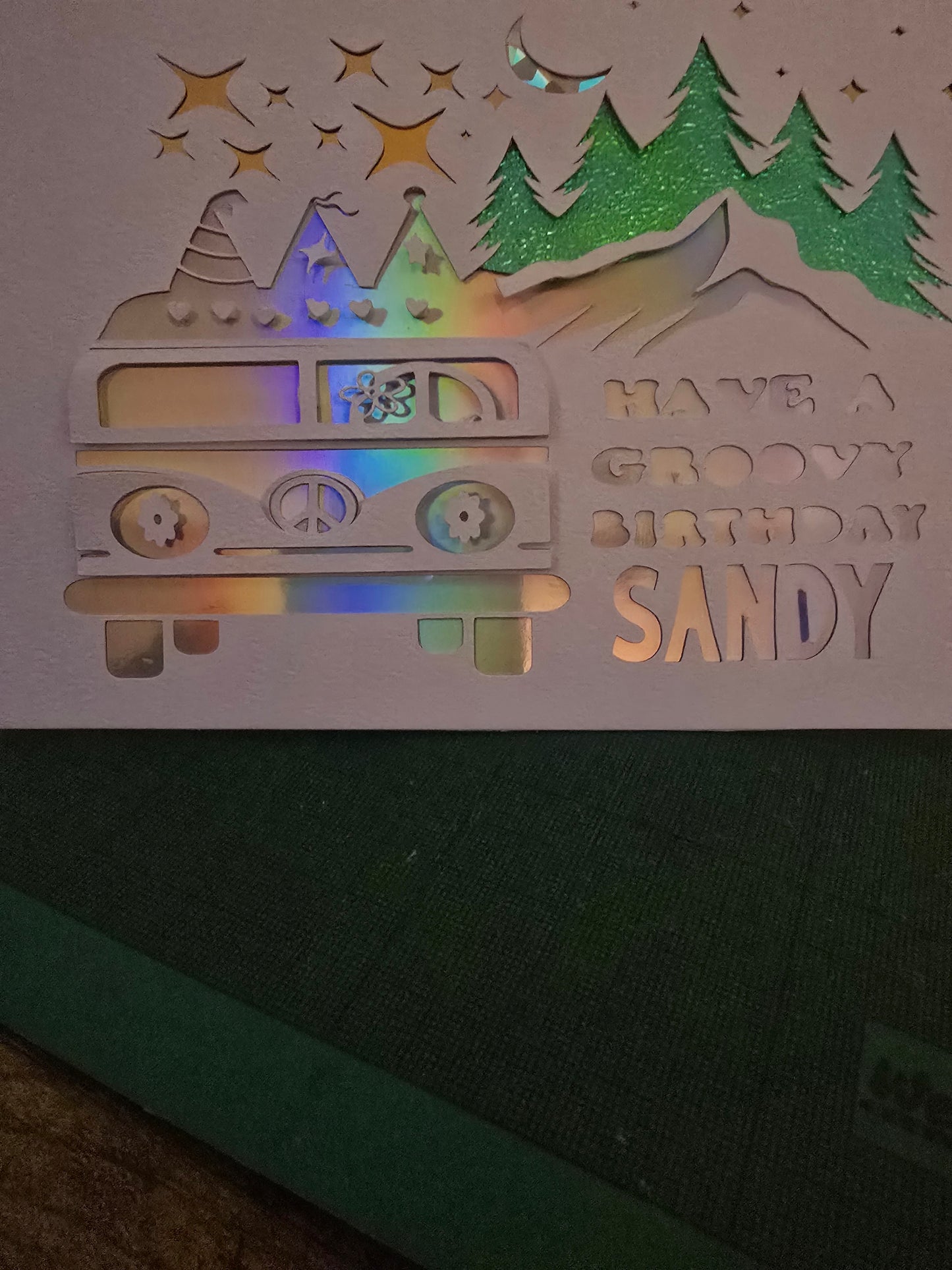 Have a Groovy Birthday Personalise Card