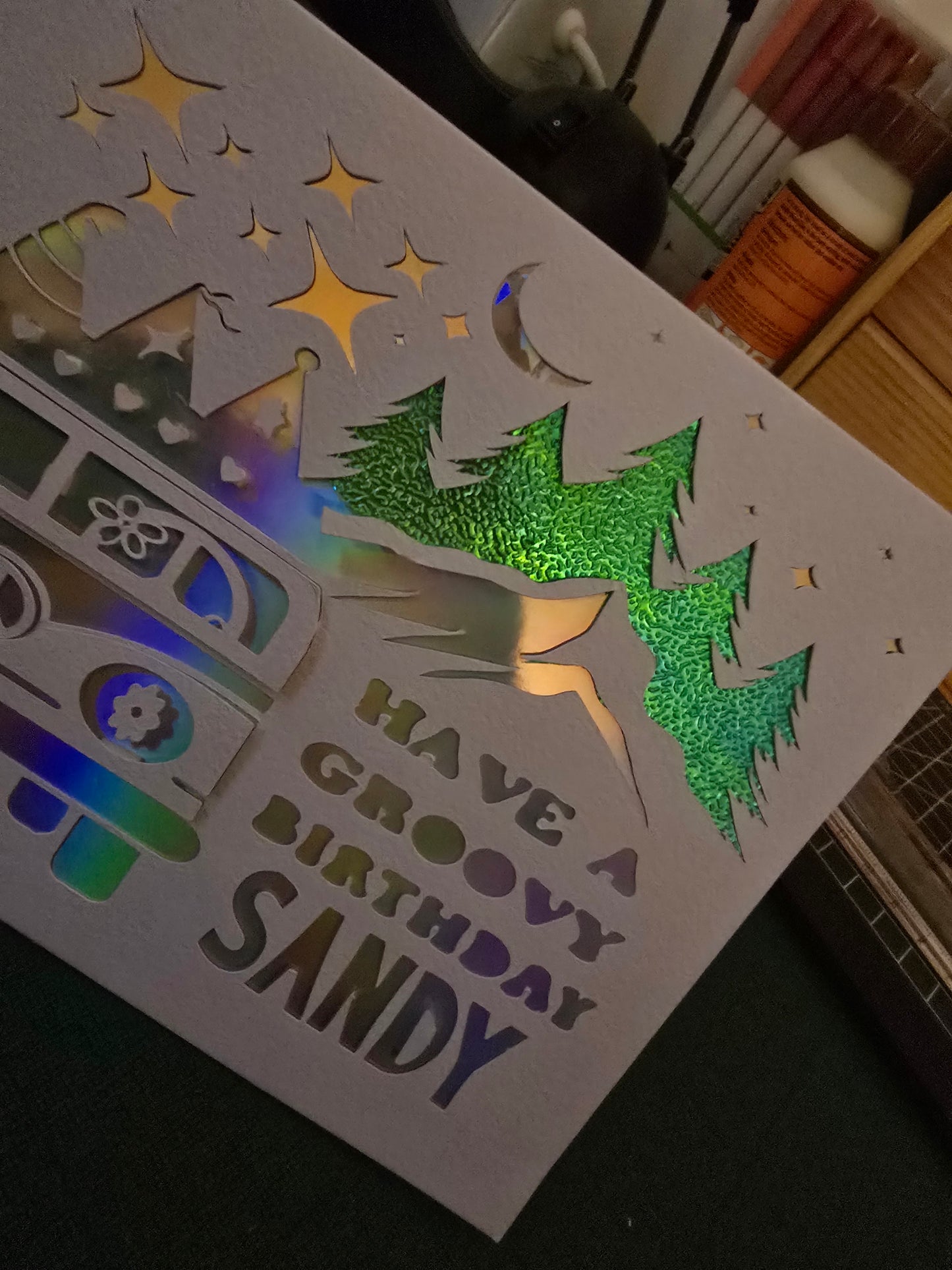 Have a Groovy Birthday Personalise Card