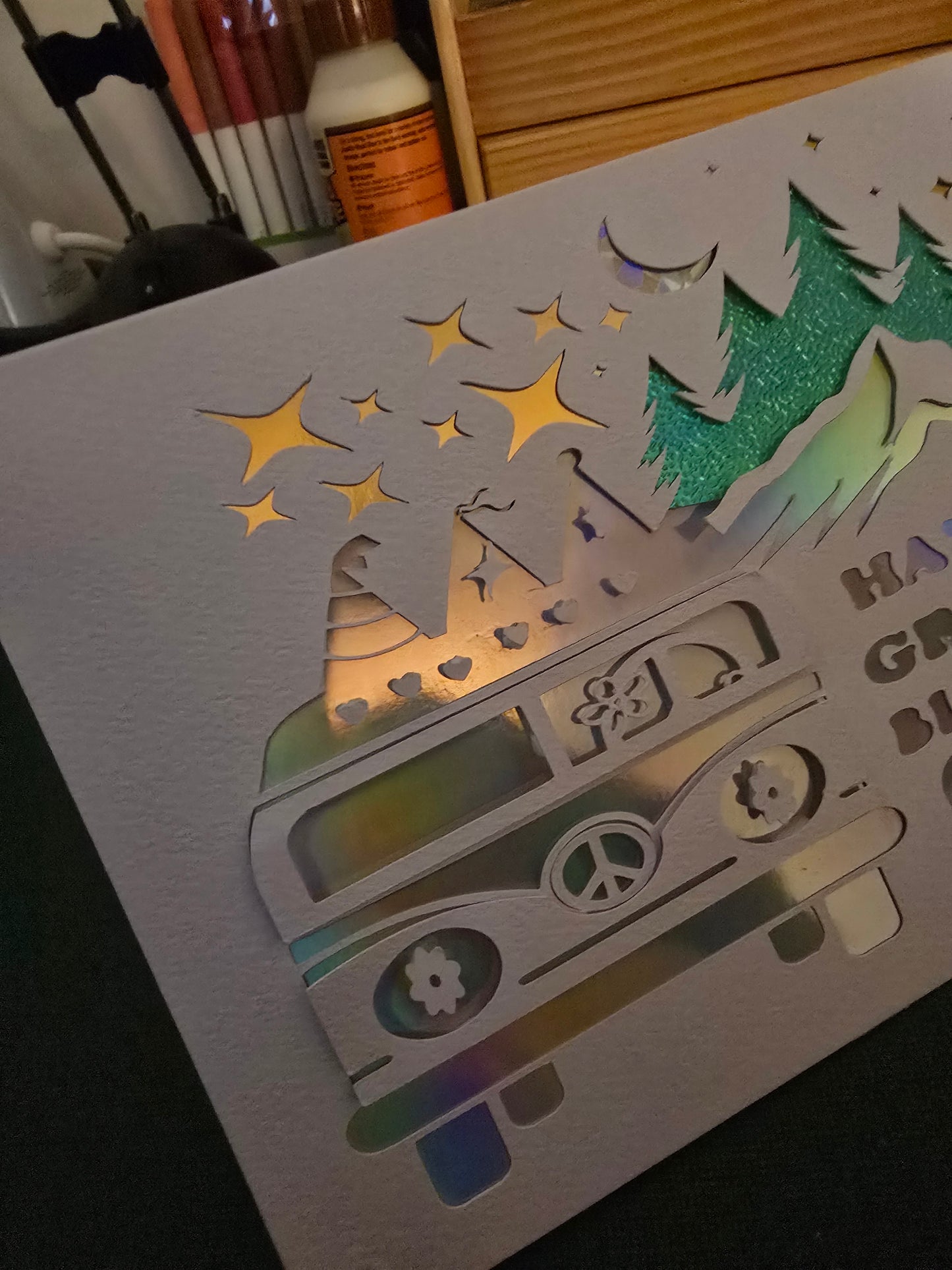 Have a Groovy Birthday Personalise Card